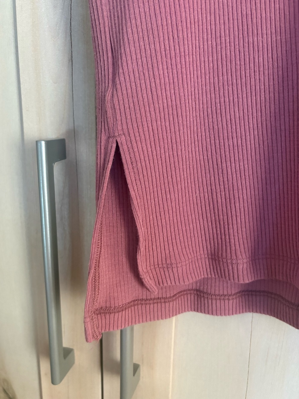 Woolx | Vera Ribbed Tunic, Dusty Rose Color, Sz Small, Excellent Conditon - Picture 7 of 12